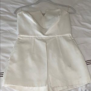 White romper from top shop